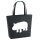 Filzshopper Nilpferd Silhouette 22 Liter