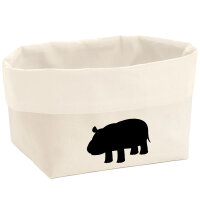 Organizer Nilpferd Silhouette