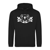 Unisex Hoodie Koala Silhouette Größe S-3XL
