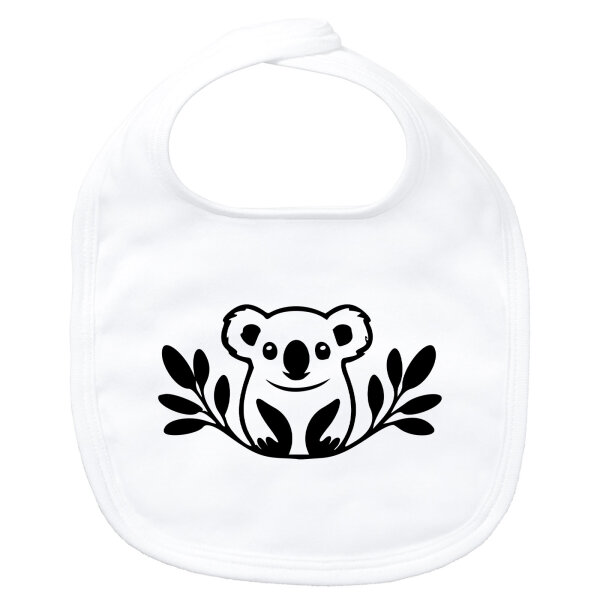 Baby Lätzchen Koala Silhouette