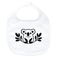 Baby Lätzchen Koala Silhouette