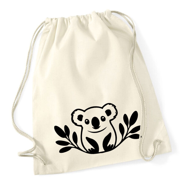 Turnbeutel Koala Silhouette 12 Liter