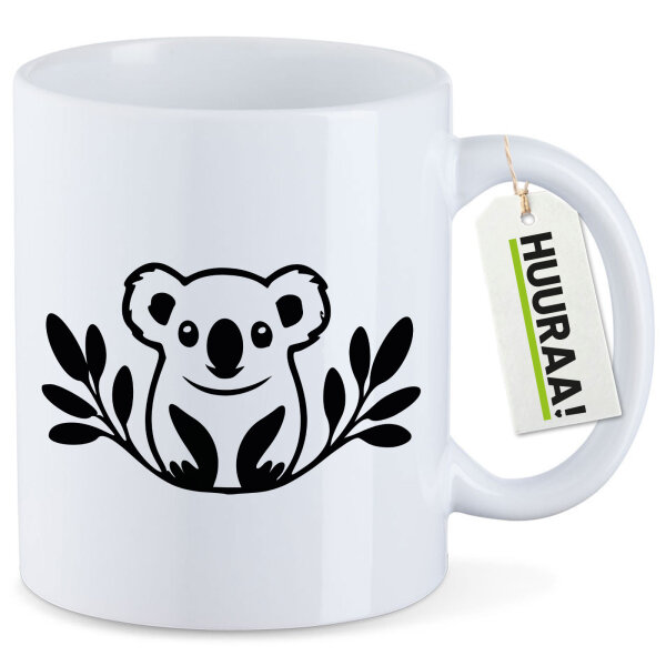 Kaffeetasse Koala Silhouette 330ml