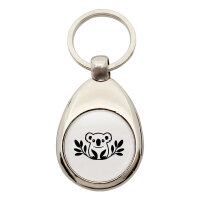 Schlüsselanhänger Koala Silhouette