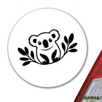 Aufkleber Koala Silhouette 10cm Sticker