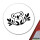 Aufkleber Koala Silhouette 10cm Sticker