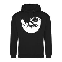 Unisex Hoodie Otter Silhouette Größe S-3XL