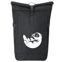 Kurierrucksack Otter Silhouette 30-44 Liter Black Melange