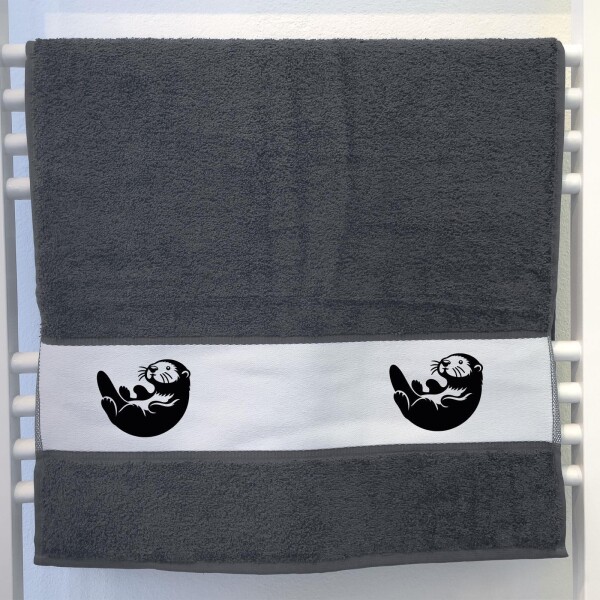 Handtuch Otter Silhouette 50x100cm