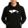 Unisex Hoodie Robbe Silhouette Größe S-3XL