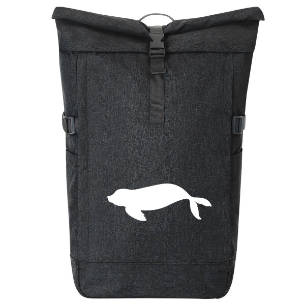 Kurierrucksack Robbe Silhouette 30-44 Liter Black Melange