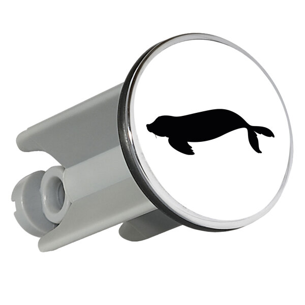 Waschbeckenstöpsel Robbe Silhouette 4cm Abflussstopfen
