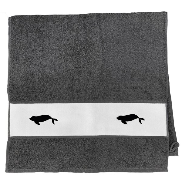Handtuch Robbe Silhouette 50x100cm
