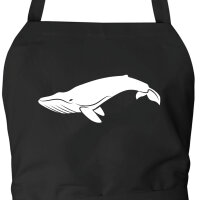 Schürze Wal Silhouette