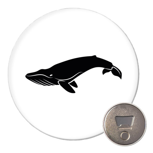 Magnet Wal Silhouette 59mm Kühlschrankmagnet Flaschenöffner