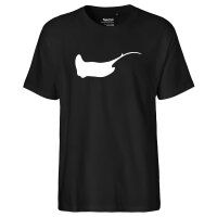 Herren T-Shirt Rochen Silhouette Größe S-3XL