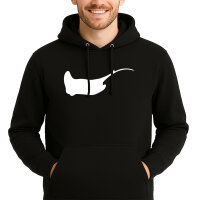 Unisex Hoodie Rochen Silhouette Größe S-3XL