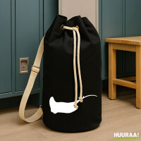 Seesack Rochen Silhouette 20 Liter Rucksack Black