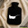 Wärmflasche Rochen Silhouette