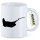 Kaffeetasse Rochen Silhouette 330ml