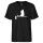 Herren T-Shirt Klapperstorch mit Baby Silhouette Größe S-3XL