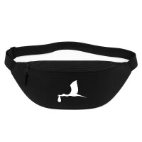 Bauchtasche Klapperstorch mit Baby Silhouette 2,5 Liter...
