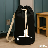 Seesack Klapperstorch mit Baby Silhouette 20 Liter...
