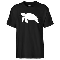 Herren T-Shirt Schildkröte Silhouette...