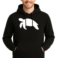 Unisex Hoodie Schildkröte Silhouette...
