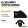 Babybody Schildkröte Silhouette, Bio-Baumwolle