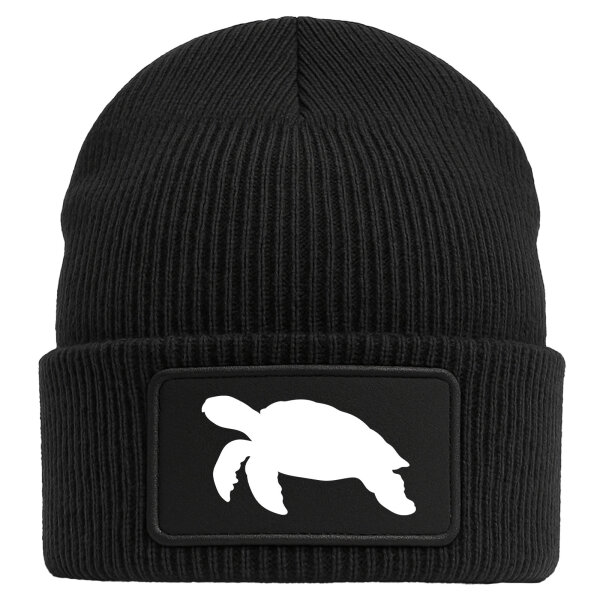 Beanie Schildkröte Silhouette
