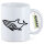 Kaffeetasse Blauwal Silhouette 330ml