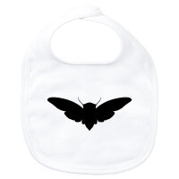 Baby Lätzchen Motte Silhouette