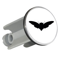 Waschbeckenstöpsel Motte Silhouette 4cm Abflussstopfen