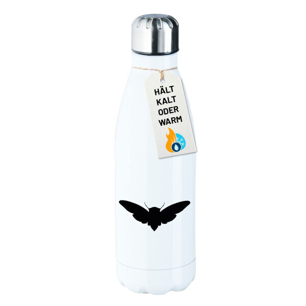 Edelstahl-Trinkflasche Motte Silhouette 500ml Wasserflasche