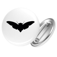 Button Motte Silhouette Anstecker