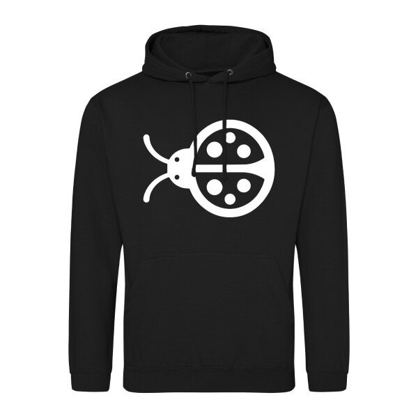 Unisex Hoodie Marienkäfer Silhouette Größe S-3XL