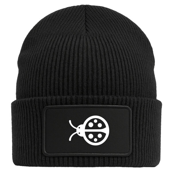 Beanie Marienkäfer Silhouette