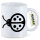 Kaffeetasse Marienkäfer Silhouette 330ml