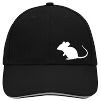Cappy Mütze Maus Silhouette