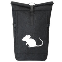 Kurierrucksack Maus Silhouette 30-44 Liter Black Melange