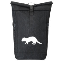 Kurierrucksack Frettchen Silhouette 30-44 Liter Black...