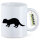 Kaffeetasse Frettchen Silhouette 330ml