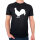 Herren T-Shirt Hahn Silhouette Größe S-3XL