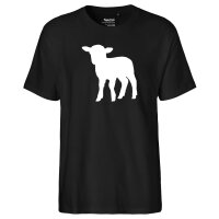 Herren T-Shirt Lamm Silhouette Größe S-3XL