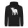 Unisex Hoodie Lamm Silhouette Größe S-3XL
