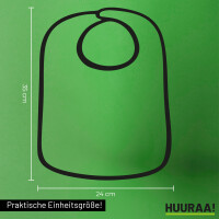 Baby Lätzchen Lamm Silhouette