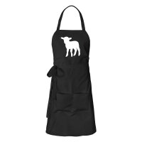 Schürze Lamm Silhouette