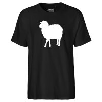 Herren T-Shirt Schaf Silhouette Größe S-3XL