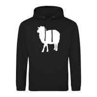 Unisex Hoodie Schaf Silhouette Größe S-3XL